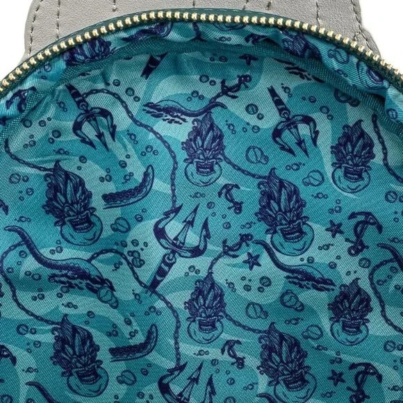 Loungefly Disney Villains Scene Ursula Crystal‎ Ball Mini Backpack - Picture 6 of 6